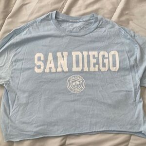 San Diego cropped top